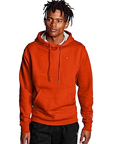 Champion Men's Hoodie, Powerblend, Fleece Striped Sweatshirt for Men (Reg. or Big & Tall)