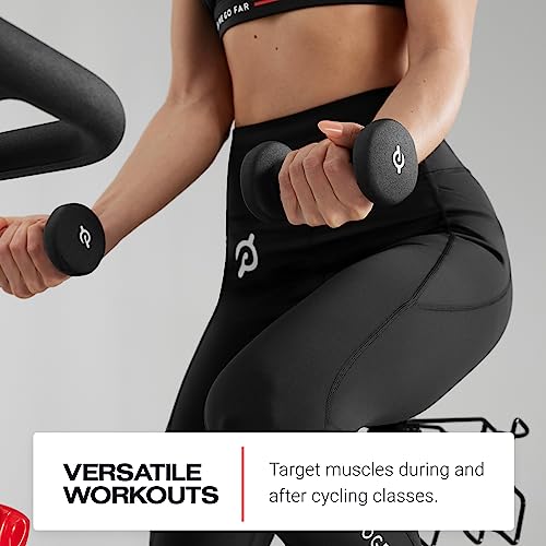 Peloton Light Weights | Set of Two Sweat-Proof Weights with Nonslip Grip, Designed to Fit in the Back of Peloton Bike and Bike+ - 2 lb