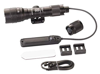 Streamlight 88071 ProTac Rail Mount HL-X USB 1000-Lumen Rechargeable Multi-Fuel Weapon Light with USB Battery and Cable, Remote Switch, Tail Switch, and Clips, Box, Black