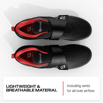 Peloton Altos Cycling Shoes for Bike and Bike+ with Single Hook and Loop Strap and Delta-Compatible Bike Cleats