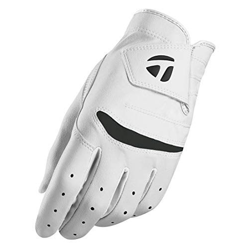 TaylorMade 2021 Stratus Soft Glove, Left Hand, Medium/Large , White