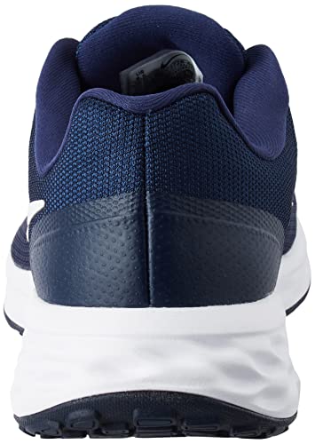 Nike mens Revolution 6 NN Road Running Shoes, Midnight Navy White Obsidian Ashen Slate, 11