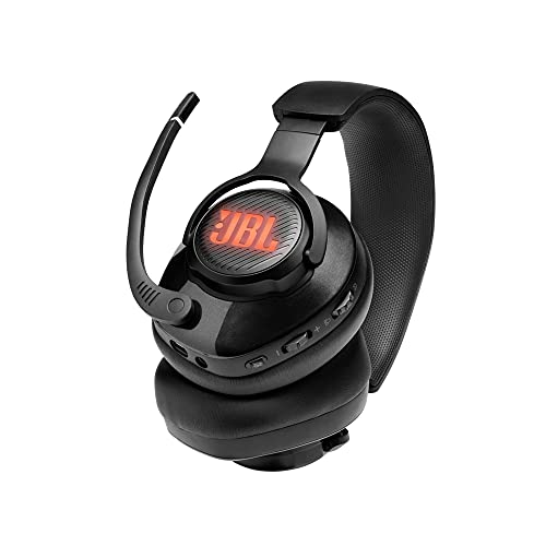 JBL Quantum 400 - Wired Over-Ear Gaming Headphones with USB and Game-Chat Balance Dial - Black, Large