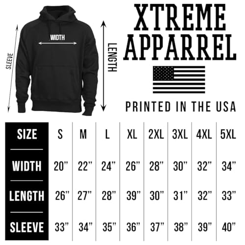 Xtreme Apparrel Go Big or Go Ma'homes Football Fans Men's Sweatshirt Hoodie (Red Hoodie, L)