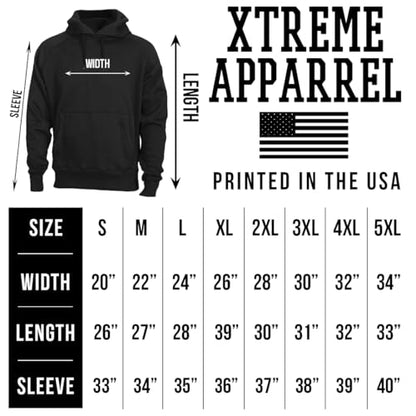 Xtreme Apparrel Go Big or Go Ma'homes Football Fans Men's Sweatshirt Hoodie (Red Hoodie, L)