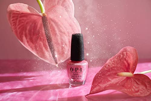 OPI Nail Lacquer, Pixel Dust, Pink Nail Polish, Xbox Collection, 0.5 fl. oz.