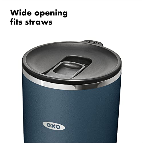 OXO Strive 24oz Insulated Tumbler with Sliding Lid - Dark Cobalt