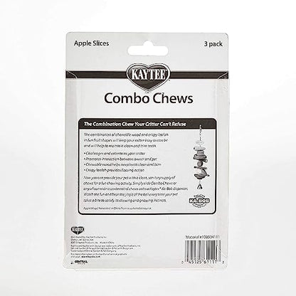 Kaytee Combo Chews Apple Slices, 3-Pack