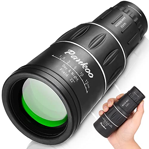 16X52 Monocular Telescope High Powered for Adults, 2023 Power Prism Compact Monoculars for Adults Kids,HD Monocular Scope for Gifts, Outdoor Activity,Bird Watching,Hiking,Concert,Travelling