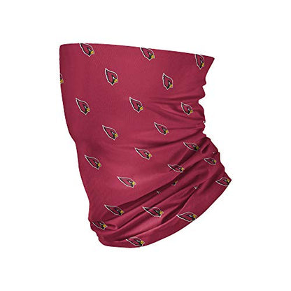 FOCO Arizona Cardinals NFL Mini Print Logo Gaiter Scarf