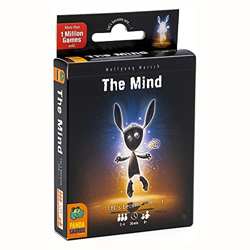 The Mind Card Game - Addictive Mind-Melding Fun for Game Night! Cooperative Family Game for Kids and Adults, Ages 8+, 2-4 Players, 15 Minute Playtime, Made by Pandasaurus Games