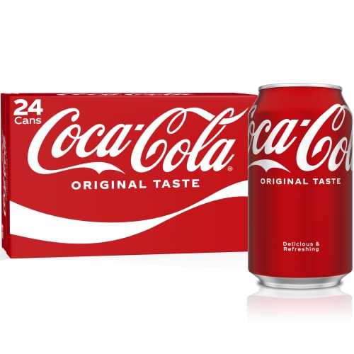 Coca Cola Original, 12 Fl Oz Cans, 24 Pack