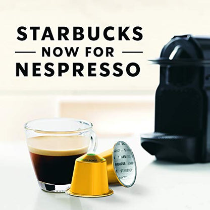 Starbucks by Nespresso Blonde Roast Espresso (50-count single serve capsules, compatible with Nespresso Original Line System)