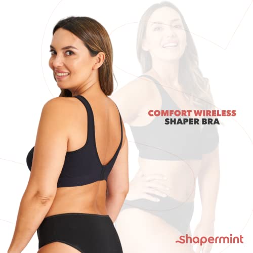 SHAPERMINT Bras for Women - Womens Bras, Compression Bra, Wirefree Bra, from Small to Plus Size Bras for Women