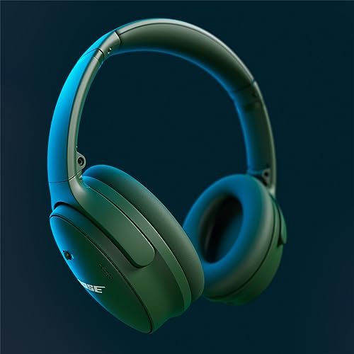 NEW Bose QuietComfort Wireless Noise Cancelling Headphones, Bluetooth Over Ear Headphones with Up To 24 Hours of Battery Life, Cypress Green - Limited Edition