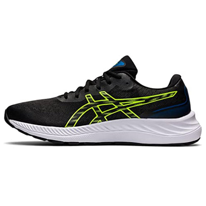 ASICS Men's Gel-Excite 9 Running Shoes, 10, Black/Hazard Green