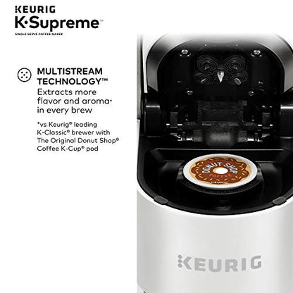 Keurig® K-Supreme Single Serve K-Cup Pod Coffee Maker, MultiStream Technology, White