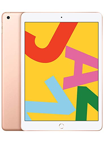 Apple iPad Late 2019, 10.2-Inch, Wi-Fi, 32GB Gold (Renewed)