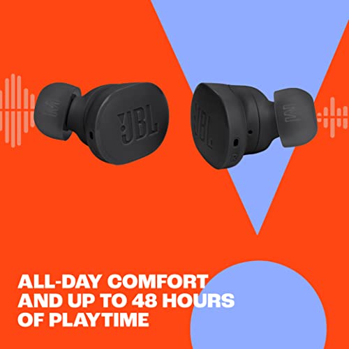 JBL Tune Buds - True Wireless Noise Cancelling Earbuds (Blue), Small