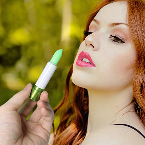 Eliversion Aloe Vera Lipstick, Magic Temperature PH Color Changing Moisturizing Lipstick, Tinted Lip Balm, Lip Tint, Lip Makeup, Glossier Lip Balm, Natural Lasting Moisturizing Lipstick for Women