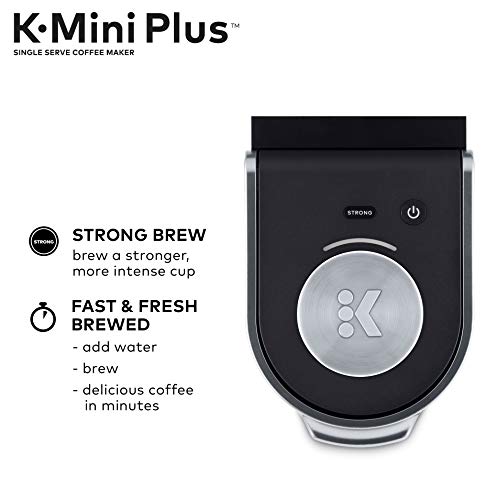 Keurig K-Mini Plus Single Serve K-Cup Pod Coffee Maker, Black