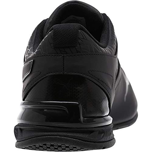 PUMA Men's Tazon 6 Wide Fracture FM, Puma Black, 11