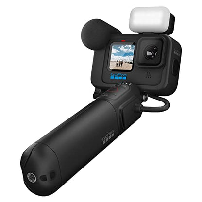 GoPro HERO11 Black Creator Edition - Includes HERO11 , Volta (Battery Grip, Tripod, Remote), Media Mod, Light Mod, Enduro Battery, and Carrying Case