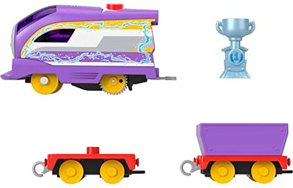 Thomas & Friends Motorized Toy Train Talking Kana Engine with Sounds & Phrases Plus Cargo for Preschool Kids Ages 3+ Years