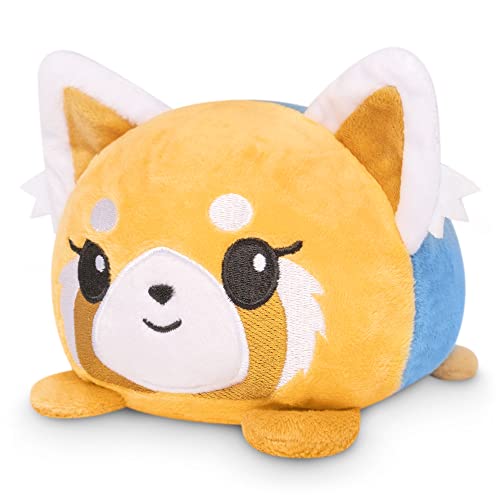 TeeTurtle - The Officially Licensed Original Sanrio Plushie - Aggretsuko - Cute Sensory Fidget Stuffed Animals That Show Your Mood