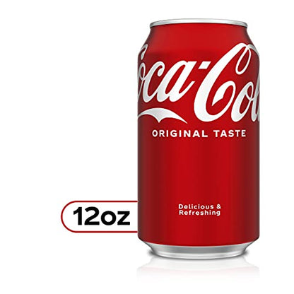 Coca Cola Original, 12 Fl Oz Cans, 24 Pack