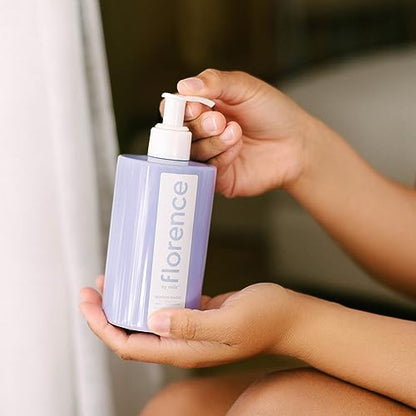 florence by mills Mirror Magic Illuminating Body Moisturizer| Lightweight + Shimmer + Sheen | Moisture + Hydrate | Coconut Vanilla Scent | Vegan & Cruelty-Free