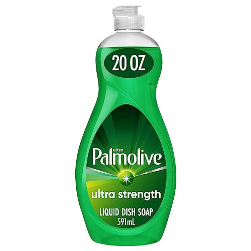 Palmolive Ultra Strength Liquid Dish Soap, Original Green, 20 Fluid Ounce