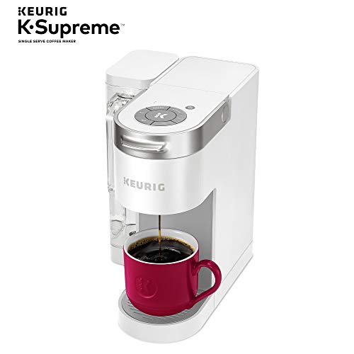 Keurig® K-Supreme Single Serve K-Cup Pod Coffee Maker, MultiStream Technology, White