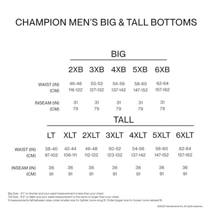 Champion Men's Joggers, Powerblend, Fleece Joggers, Sweatpants for Men (Reg. or Big & Tall)