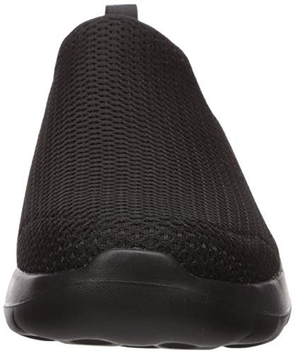 Skechers mens Go Max-athletic Air Mesh Slip on Walking Shoe, Black, 10.5 US, 54600-BBK