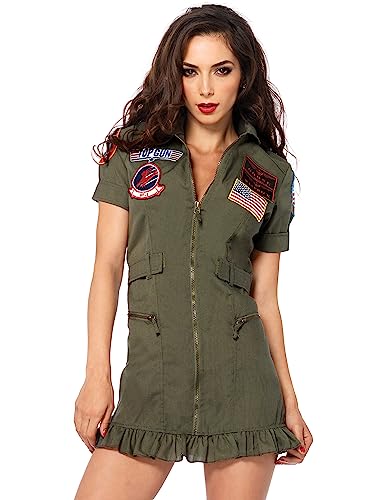 Leg Avenue womens Adult Sized Costumes, Khaki/Green, Small US