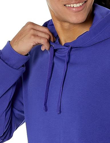 Amazon Essentials Men's Lightweight Long-Sleeve French Terry Hooded Sweatshirt (Available in Big & Tall), Royal Blue, X-Large