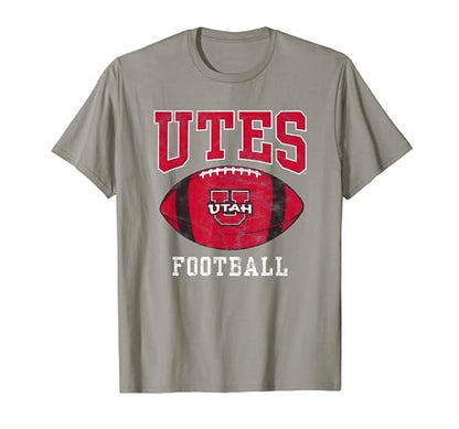 University of Utah Utes Football Ball T-Shirt