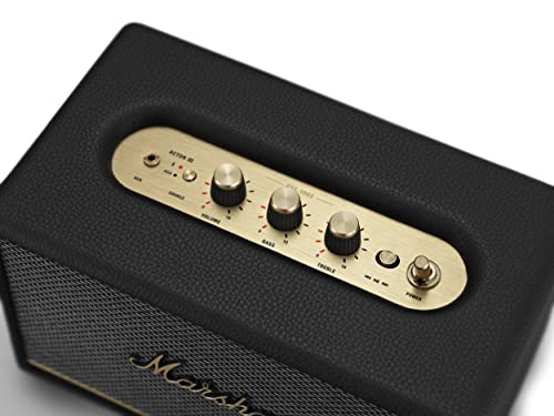 Marshall Acton III Bluetooth Home Speaker, Black