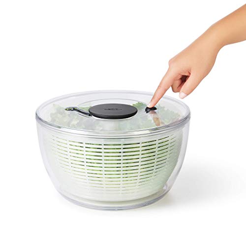 OXO Good Grips Large Salad Spinner - 6.22 Qt., White