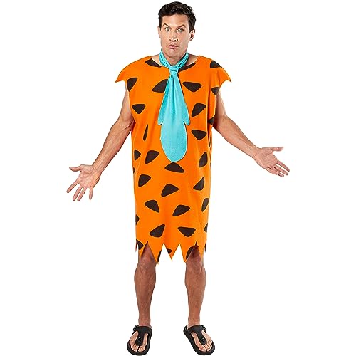 Rubie's mens The Flintstones, Fred Flintstone Costume, Multi-colored, Standard US