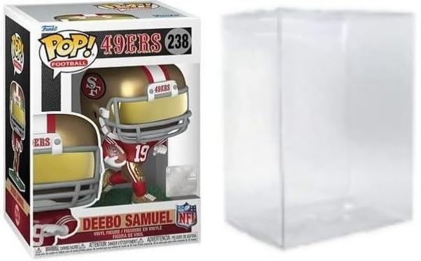 Deebo Samuel (San Francisco 49ers) NFL Funko Pop! Series 11 Vinyl Figure with Eco Tek Protector Case