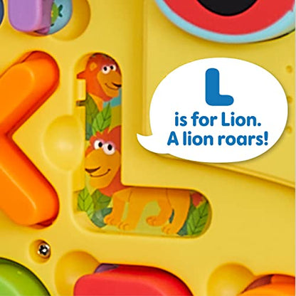 SESAME STREET Elmo’s Learning Letters Bus Activity Board, Preschool Learning and Education, Officially Licensed Kids Toys for Ages 2 Up by Just Play