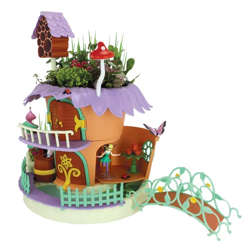 My Fairy Garden — Nature Cottage Toy Figurine and Plant Kit — Grow Your Own Magical Garden with Fairy Isla — Ages 4+