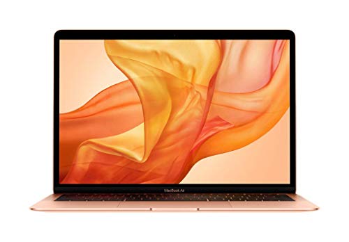 2019 Apple MacBook Air with 1.6GHz Intel Core i5 (13-inch, 8GB RAM, 128GB SSD Storage) Gold (Renewed)