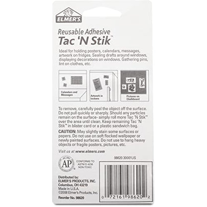 Elmer's Tac 'N Stik Reusable Adhesive