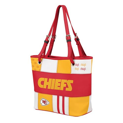 FOCO Kansas City Chiefs NFL Printed Collage Tote