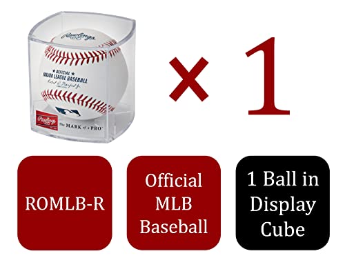 Rawlings | Official 2023 Major League Baseball | Display Case Included | MLB | ROMLB-R