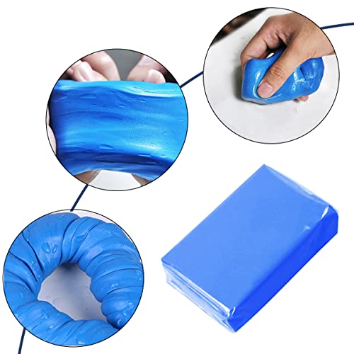 Ruibapa 3PCS Blue Car Clay Bar 100g Auto Detailing Magic Clay Bar for Car Washing Cleaner P-033