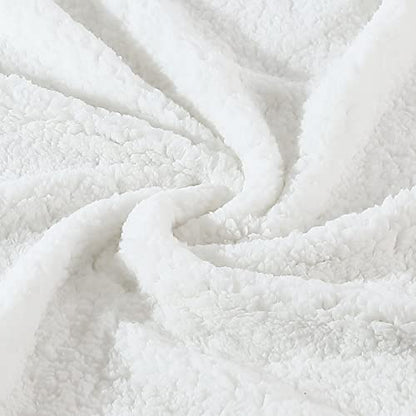 Eddie Bauer Brushed Throw Blanket Reversible Sherpa & Brushed Fleece, Lightweight Home Decor for Bed or Couch, Nordic Midnight